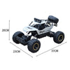 High Speed Off Road Large Monster Truck 4WD Big Wheel RC Car Toys 2.4 GHz Remote