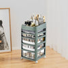 Rolling Cosmetic Case Makeup Trolley Brush Storage 3/4/5/6 Drawers Organiser Box