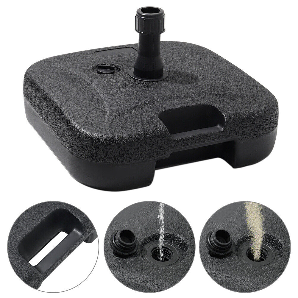 3M Round Garden Parasol Sun Shade Outdoor Patio Umbrella Crank Tilt/Parasol Base