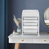 Rolling Cosmetic Case Makeup Trolley Brush Storage 3/4/5/6 Drawers Organiser Box