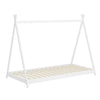 Solid Wood Kid House Bed Frame Single Bed Treehouse Toddler Child Floor Bedframe