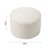 Diamond Velvet Footstool Dressing Table Chair Vanity Stool Bedroom Pouffe Seat