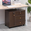 3/5 Drawer Mobile Filing Cabinets Printer Stand Pedestal Lockable Office Cabinet