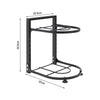Multi Layer Corner Shelf Kitchen Pot Pan Rack Saucepan Cookware Stand Storage