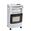 New 4.2kw Portable Heater Standing Heating Cabinet Butane Gas Heaters on Castors