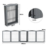 Wooden Pet Dog Folding Gate Fence Safety Barrier Divider Freestanding Doorway UK