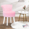 Upholstered Vanity Dressing Chair Makeup Table Stool Dining Chair Side Seat Back