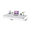 Drop-leaf Wall Table Fold Down Study Writing Desk Kitchen Floating Storage Shelf