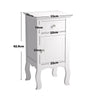 Small Cabinet Side End Table Slim Narrow Storage Unit Night Stand Bedside Drawer