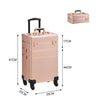 Large Makeup Trolley Case Mobile Beauty Vanity Hairdressing Case with Drawer Box