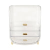 Desktop Storage Box Makeup Drawers Organizer Jewelry Cosmetic Case Dustproof