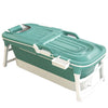 Folding Bathtub Portable Bath Tub Adult Spa Sauna Soaking Barrel 113/138/153cm