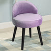 Upholstered Vanity Dressing Chair Makeup Table Stool Dining Chair Side Seat Back