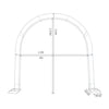 Wedding Backdrop Stand Arch Door Party Garden Flower Rack Display Decor