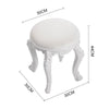 Soft Padded Stool Piano Makeup Seat Kitchen Bedroom Side Chair Dressing Stool