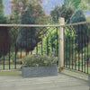Classic Metal Steel Deck Decking Spindles Garden Fence Balusters Fencing Panel