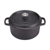 Cast Iron Casserole Dish Pot Pan Cooked Camping Stew Dutch Oven Stockpot Skillet