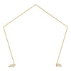 Round/Oval/Square Wedding Arch Stand Birthday Party Backdrop Flower Balloon Deco