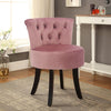 Upholstered Vanity Dressing Chair Makeup Table Stool Dining Chair Side Seat Back