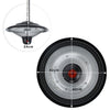 Electric Heater Garden Heating Free Standing/Wall-mounted/Hanging Outdoor Warmer
