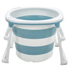 Folding Portable Bathtub Bath Tub Adult Child Warm Spa Sauna Soaking Barrel&Lid