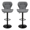 2pcs Bar Stools Gas Lift Swivel Kitchen Breakfast Bar Chair Kitchen Cafe Pub