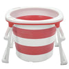 Folding Portable Bathtub Bath Tub Adult Child Warm Spa Sauna Soaking Barrel&Lid