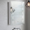 Illuminated LED Bathroom Mirror Cabinet Demister/Sensor/Clock/Shaver Socket