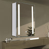 LED Bathroom Mirror Cabinet with Shaver Socket Demister Touch Light Bluetooth