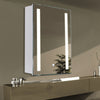 Illuminated LED Bathroom Mirror Cabinet Demister/Sensor/Clock/Shaver Socket