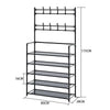Clothes Rail Rack Garment Hanging Stand Shoe Rack Storage Shelf Open Wardrobe