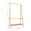 Clothes Rail Rack Garment Hanging Stand Shoe Rack Storage Shelf Open Wardrobe