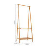 Clothes Rail Rack Garment Hanging Stand Shoe Rack Storage Shelf Open Wardrobe