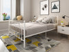 Strong Metal Bed Frame 4ft 4ft6 Double Size Solid Bedstead Base +MATTRESS