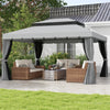 3 x 4m Aluminium Gazebo Marquee Canopy Pavilion Patio Party Tent