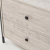 Zahra Bedroom Furniture Open Wardrobe Drawers Cabinet Modern Storage Ash Oak