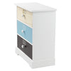 Miniature Wooden Drawer Table Top Small Cabinet Accessories Storage Organiser