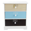 Miniature Wooden Drawer Table Top Small Cabinet Accessories Storage Organiser