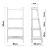 4 Tier Wooden Ladder Storage Shelf Bathroom Unit Bookcase Display Stand