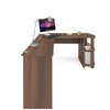 Large Corner Desk with shelves for Home Office - Piranha Furniture Pacu
