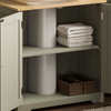 Priano Sink Cabinet Vanity Under Basin Bathroom Kitchen Grey Storage Furniture