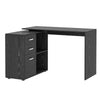 Computer Desk Table Workstation L Shape Drawer Shelf File Cabinet Home Office