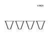 Hairpin Table Legs Set of 4 with 10mm Steel 2&3 Prong Furniture Table Desk Bench