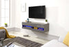 GALICIA 120CM 150CM 180CM WALL TV UNIT STAND W/ LED LCD ENTERTAINMENT CABINET