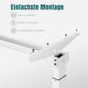 Electric Standing Desk Frame Height Adjustable Low Noise Motor White/Black