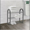 3/5 Tier Shoe Stand Storage Organiser Rack Lightweight Compact Space Save Shelf