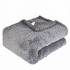 Teddy Fleece Super Soft Warm Throw Sofa Blanket,130 x 170cm-Choice of 8 Colours
