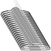 Non Slip Coat Clothes Hangers Strong Plastic Trouser Bar Dresses Slim Tie Suit