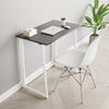 Compact Workstation Folding Computer Desk PC Laptop Table Writing Study Craft UK