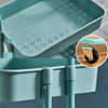 3/4 Tier Portable Kitchen Salon Spa Trolley Cart Storage Rack Rolling Wheels UK
